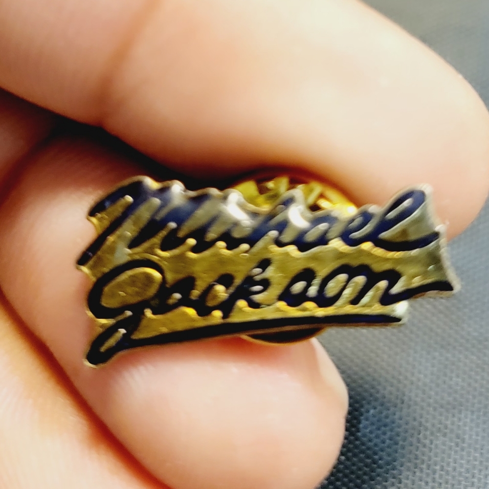 Vintage Michael Jackson pin
